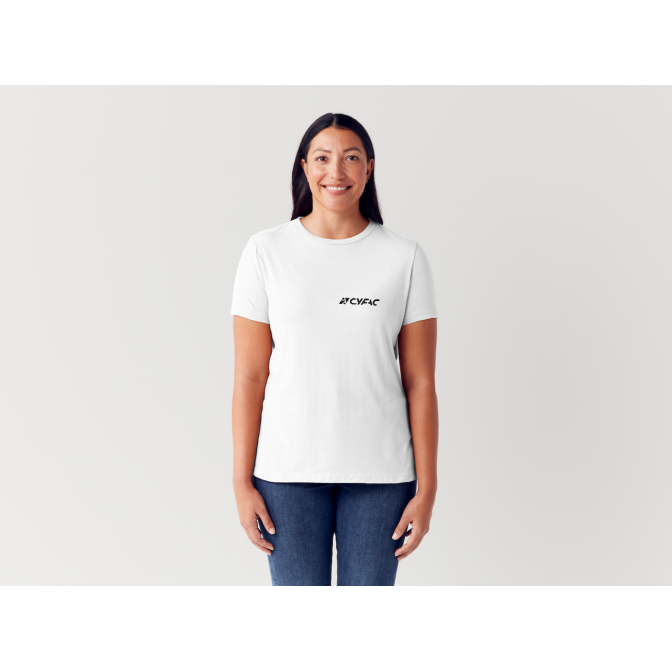 TEE-SHIRT CYFAC FEMMES, VÉLOS ET LIBERTÉS 2