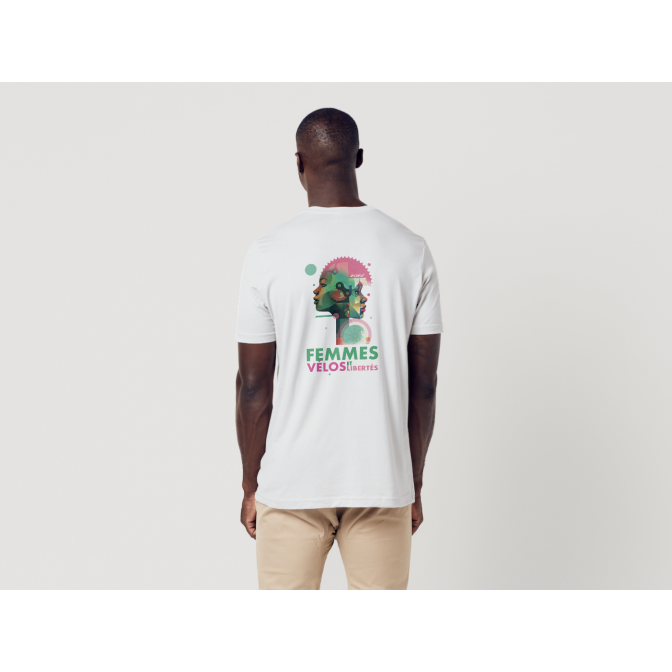 TEE-SHIRT CYFAC FEMMES, VÉLOS ET LIBERTÉS 2